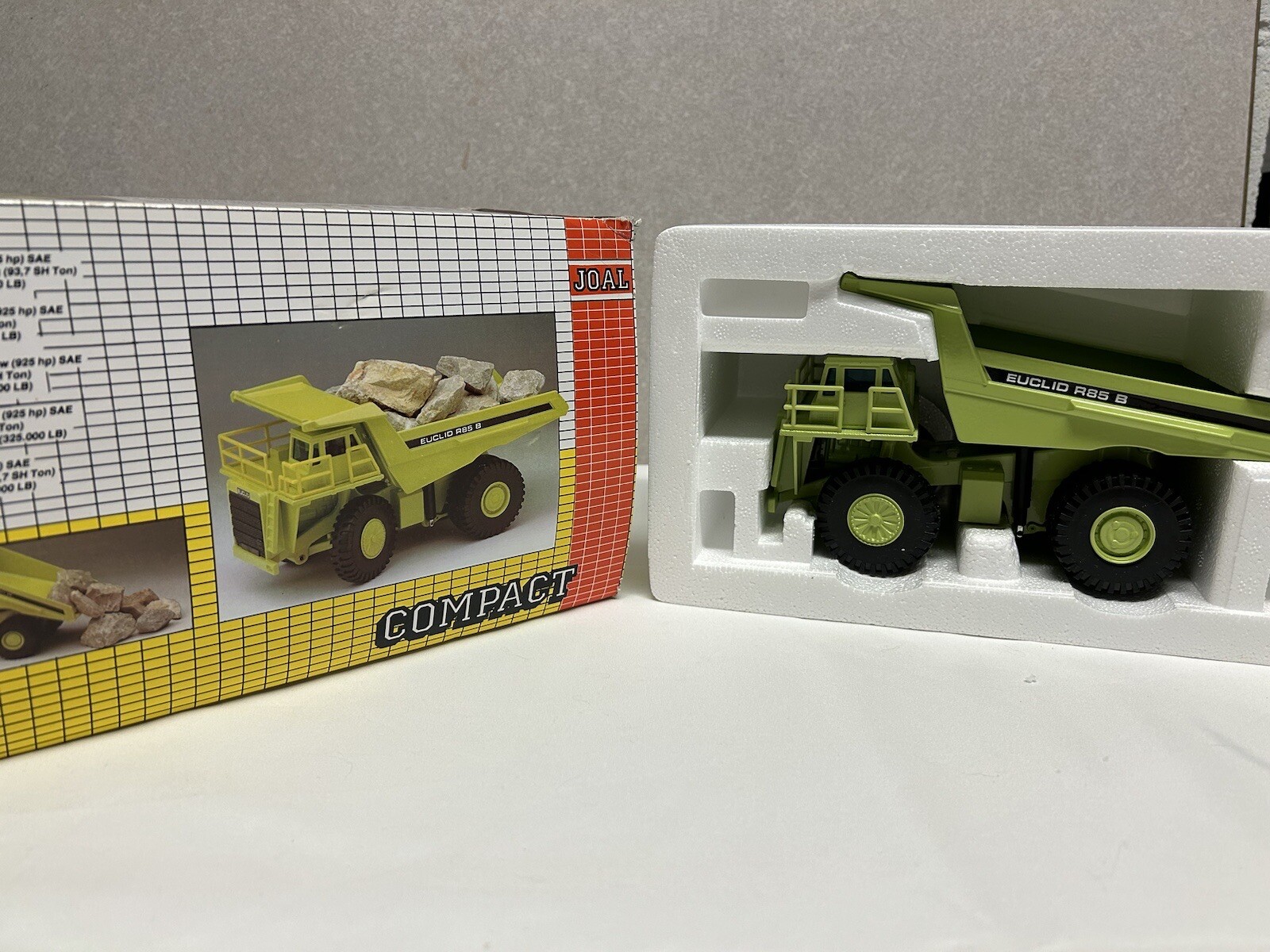 Euclid R85B Joal Compact 1:50 Scale Rigid Dump Truck Diecast Model 242 Green