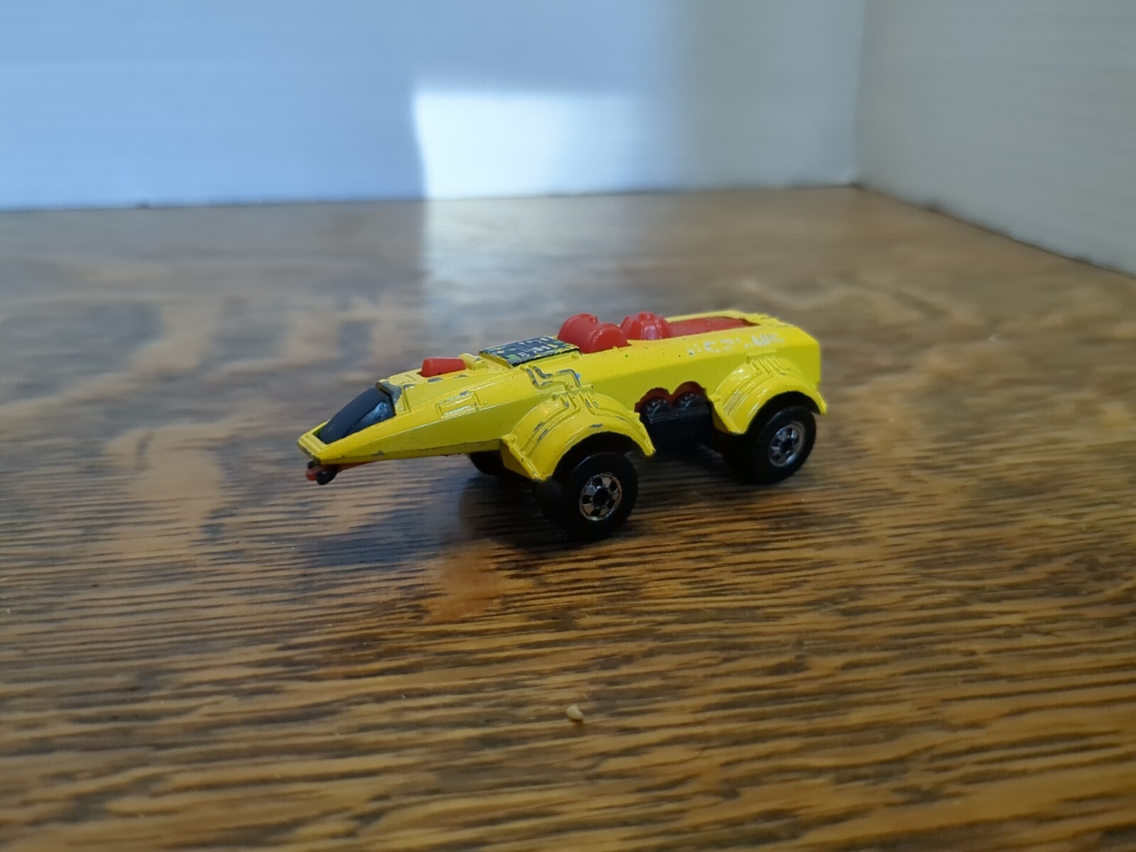 Hot Wheels Vintage 1978 Spacer Racer Rare Mattel Rescue Vehicle Yellow HTF