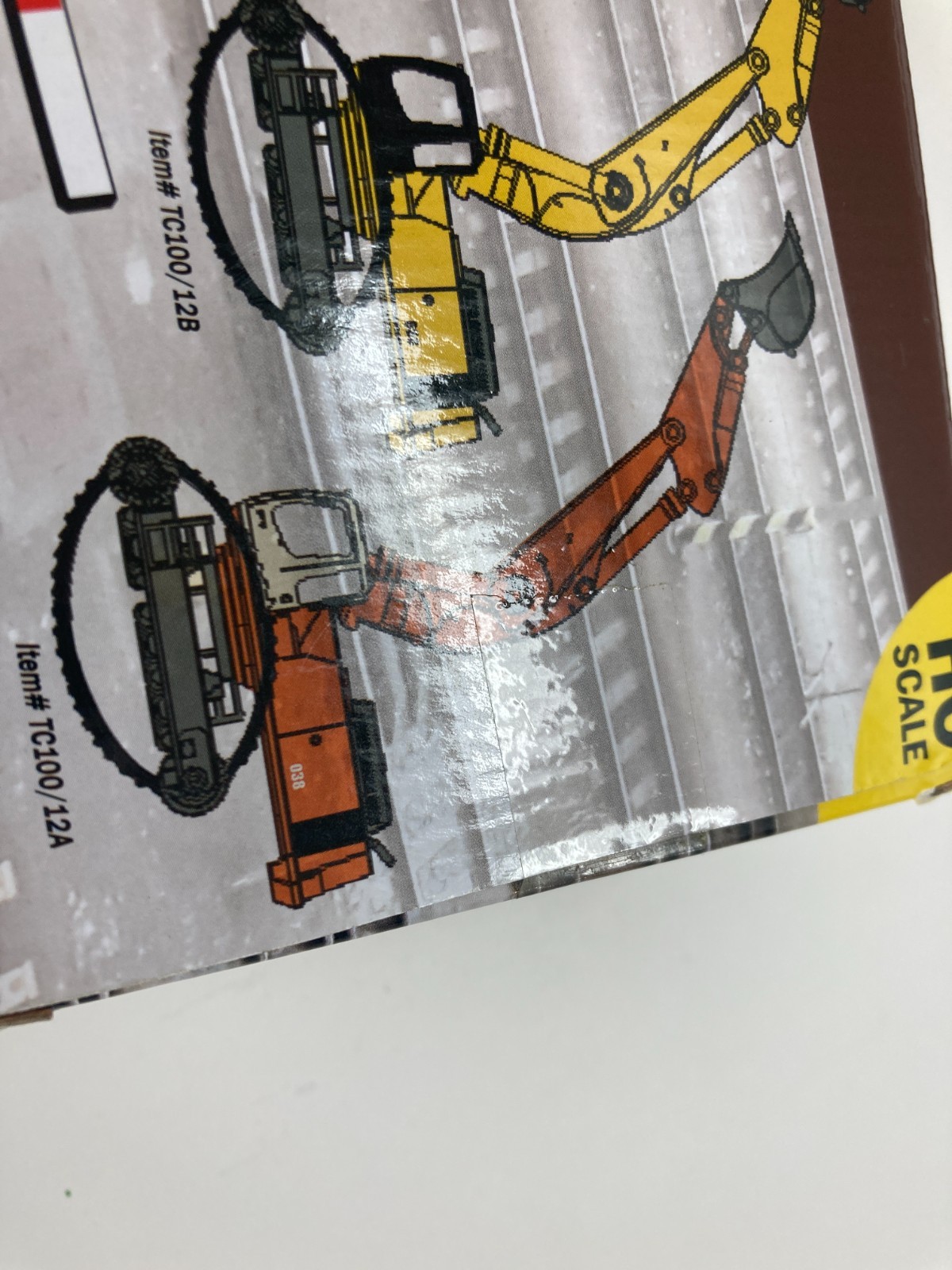 Classic Metal Works HO Scale Hydraulic Excavator NIB TC100/12B construction