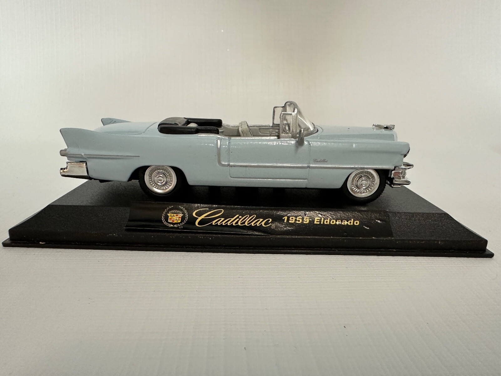 New-Ray SS-48387 1:43 Light Blue 1955 Cadillac El Dorado Convertible Car