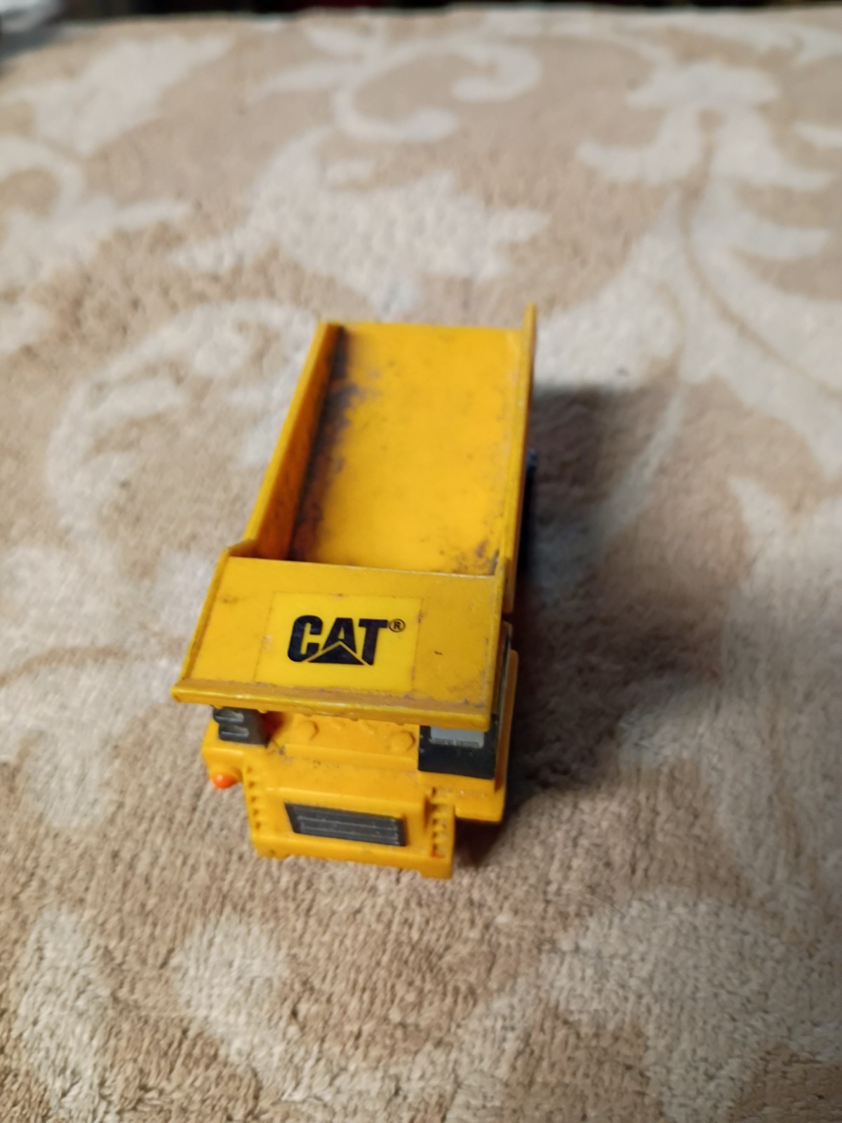 VTG Yellow Construction CAT Caterpillar Dump Truck