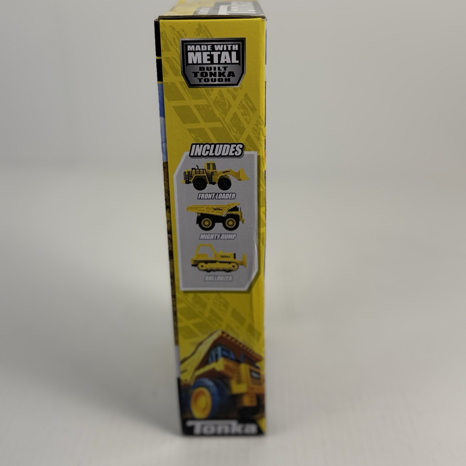 Tonka Metal Movers – 3 pack – Mighty Dump Truck, Front Loader & Bulldozer New