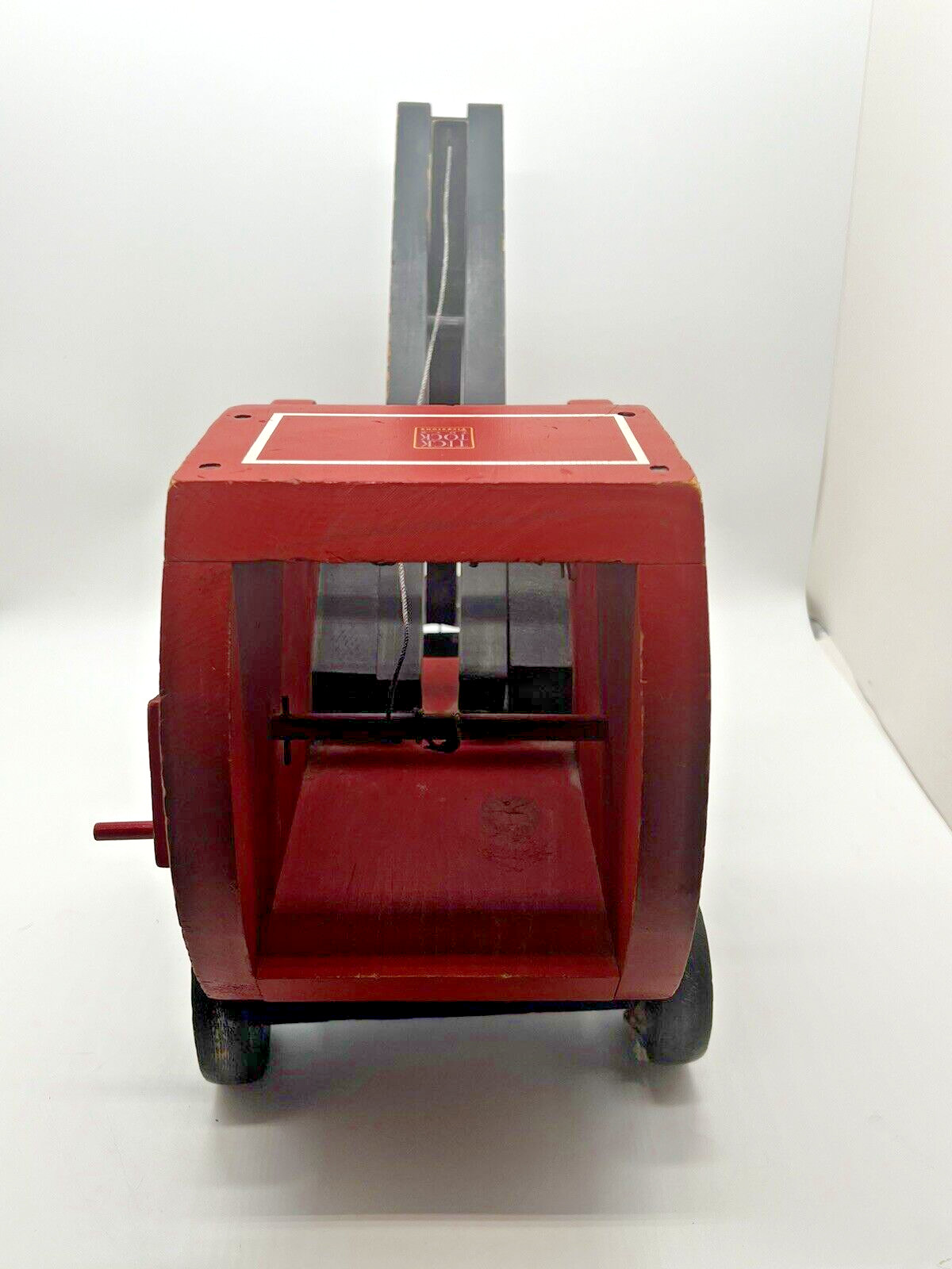 Tick Tock Wooden Toy – Made For Firestone – Antique Steam Shovel 1940s Excavator