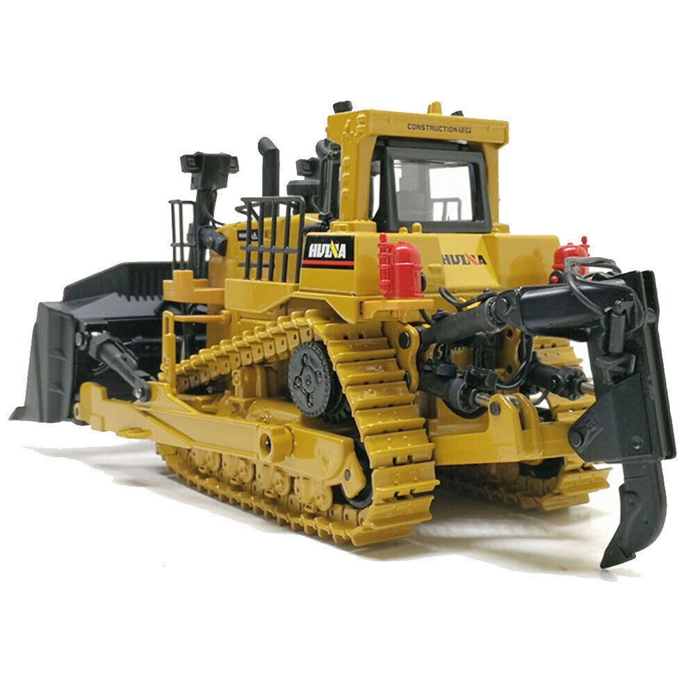 1:50 Bulldozer Truck Construction Equipment Diecast Metal Engineering Vehicle