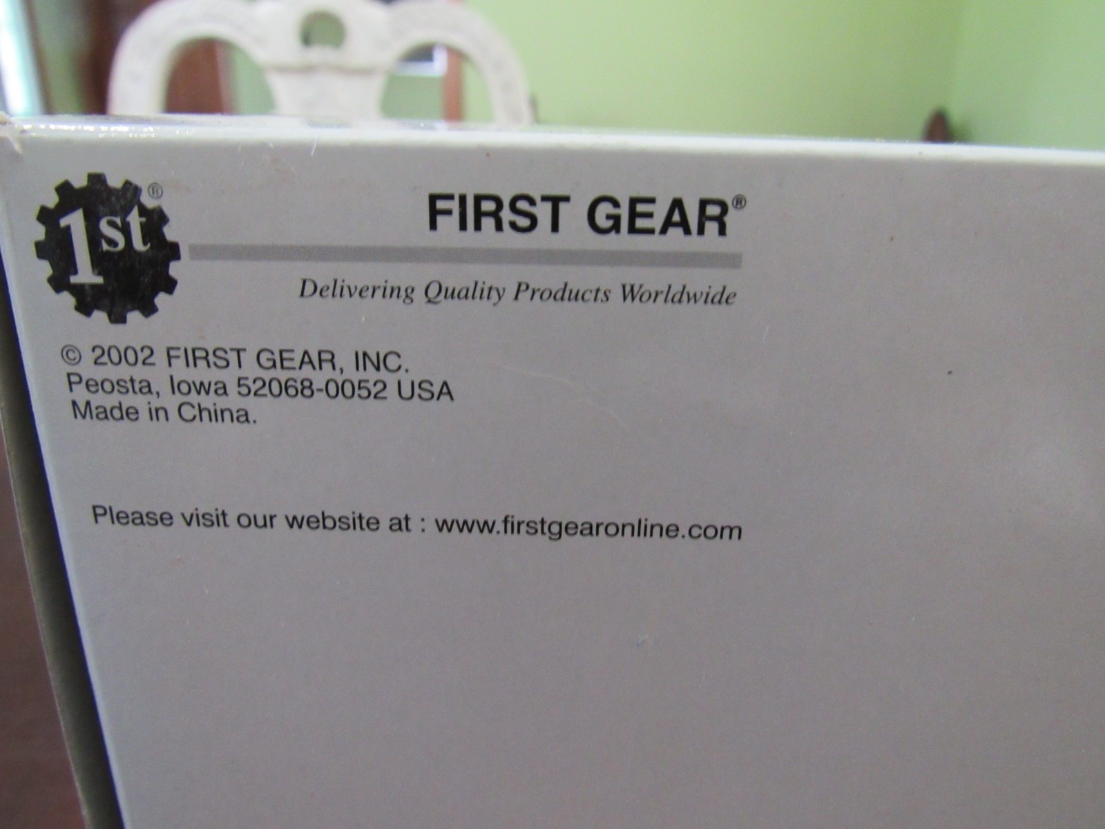 FIRST GEAR 1/34 HANCOCK WOOD IHC 4400 UTILITY TRUCK – NIB – NEVER DISPLAYED