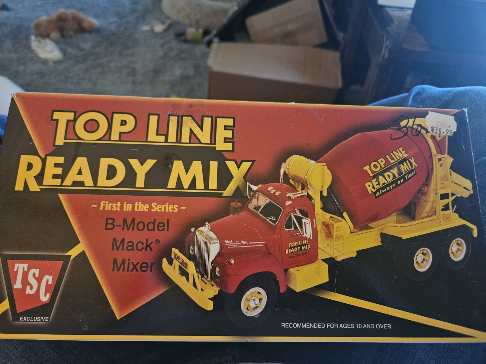 2001 First Gear Top Line Ready Mix B-Model Mack Mixer TSC Diecast Truck 1st