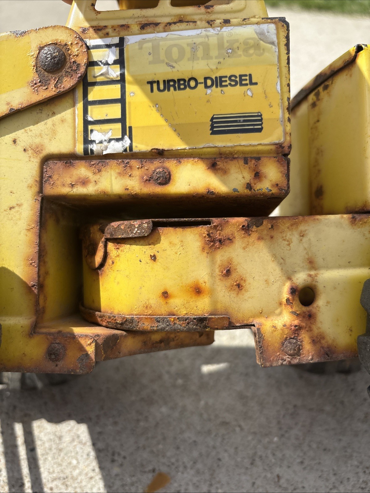Vintage Tonka Front End Loader turbo Diesel