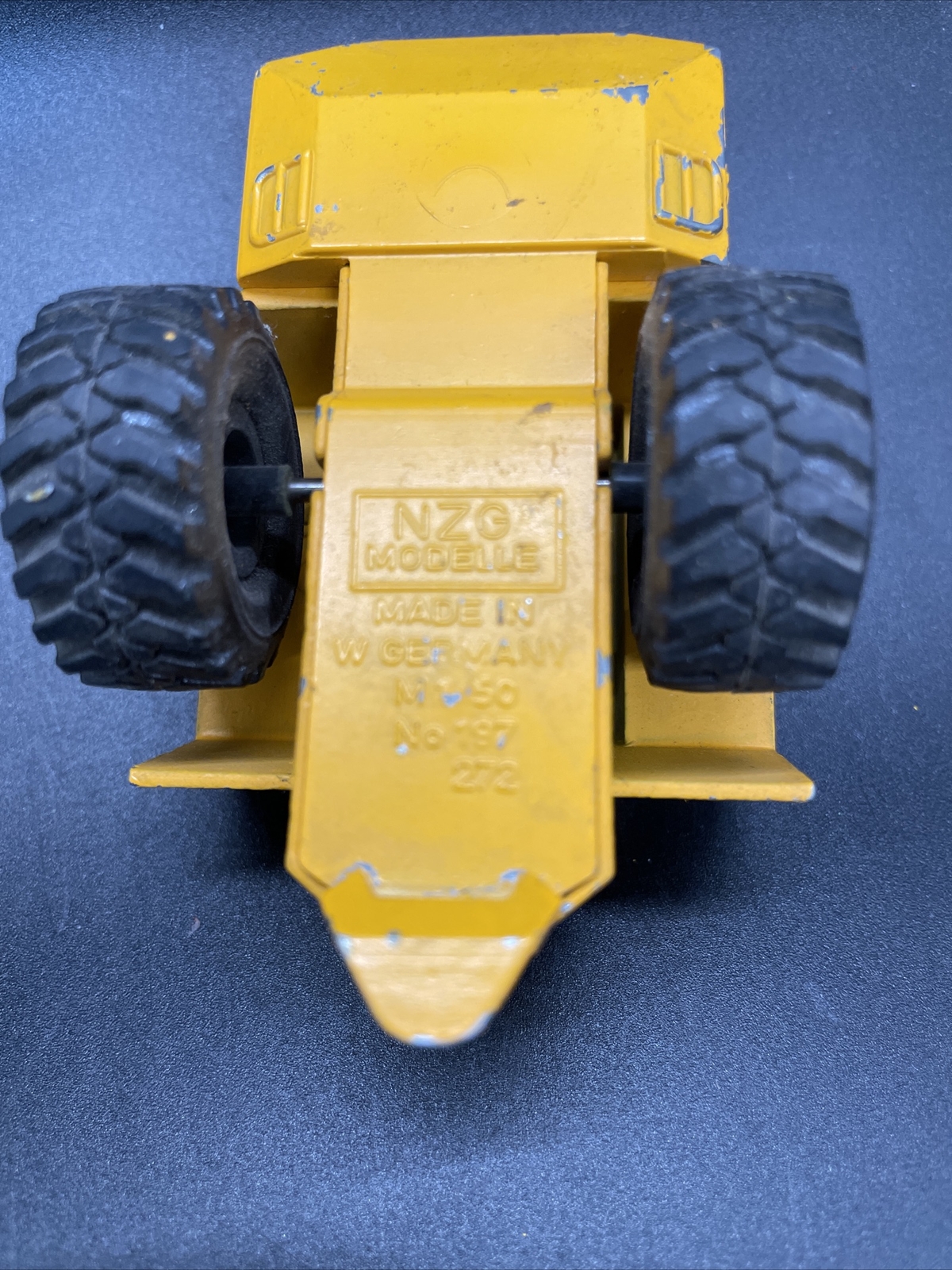 NZG Zettelmeyer ZL5001 Loader Excavator D#197 272 Diecast GERMANY For Parts