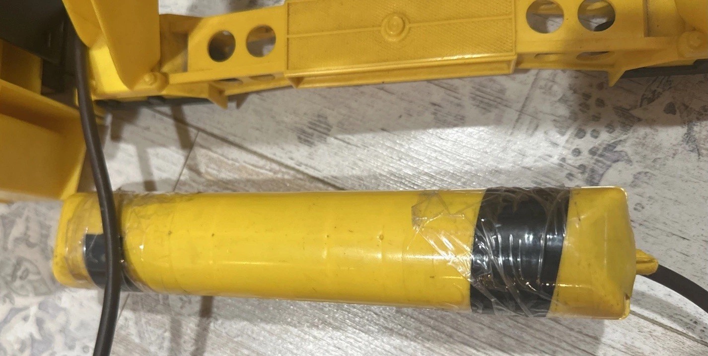 Digger Dan Construction Toy Lot – -Crane-Tractor-Trailer-Truck – Mixer-