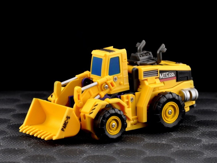 Giant Set C Front End Loader and Mixer Yellow Version Make toys