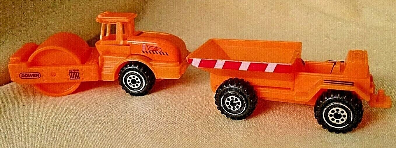 CONSTRUCTION VEHICLE LOT 7 PC PARTS RESTORATION WELLY L70 EXCAVATOR V1700 CAT.