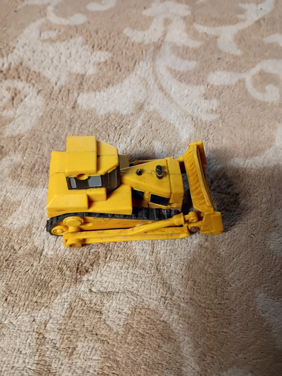 Caterpillar Plastic Toy Bulldozer. Used