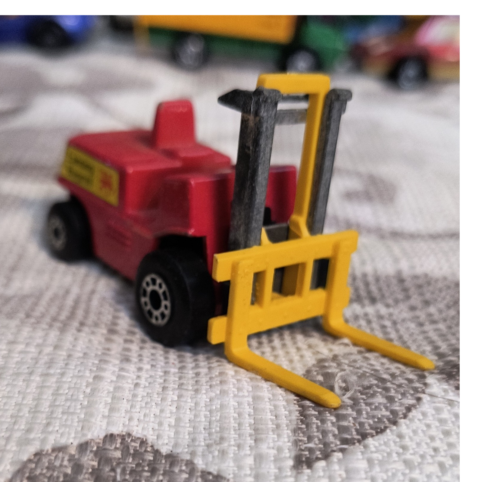 Matchbox Superfast Lansing Bagnall Advertising Specimen Diecast Forklift 1972