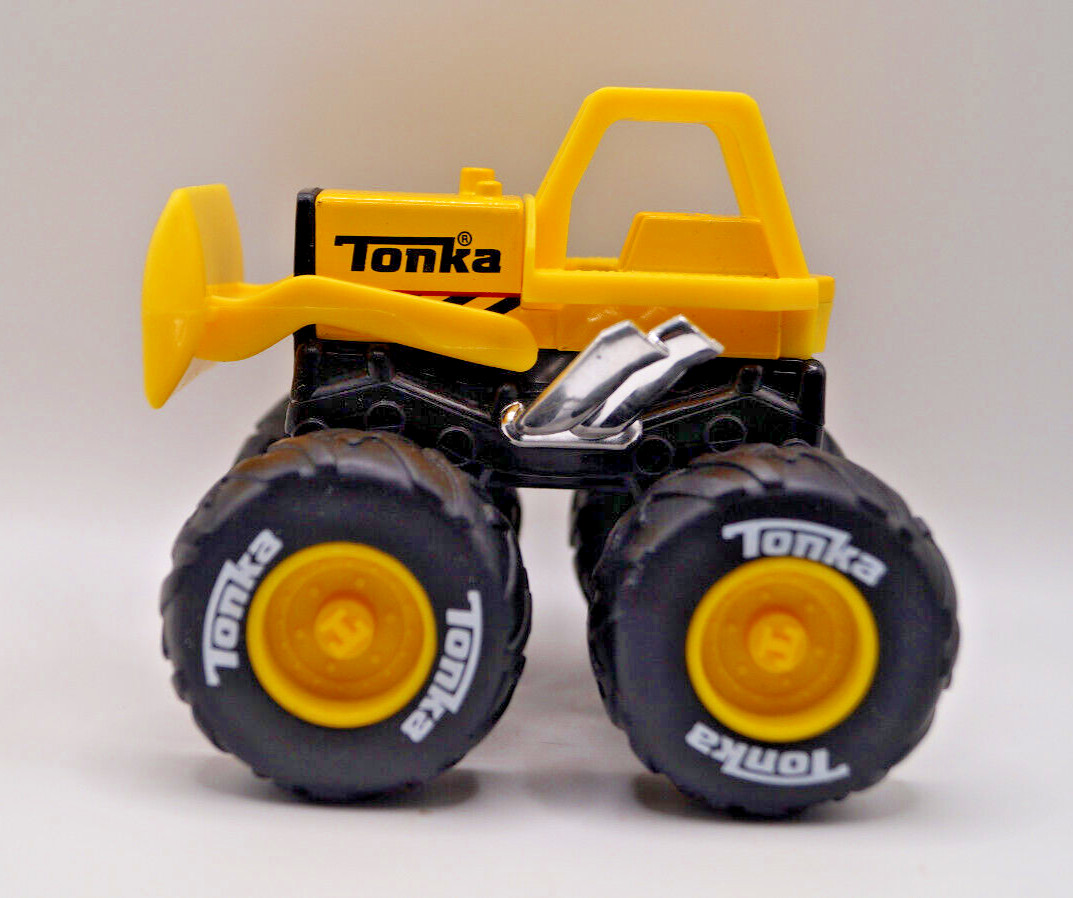 Tonka Monster Metal Movers Monster Truck Bulldozer