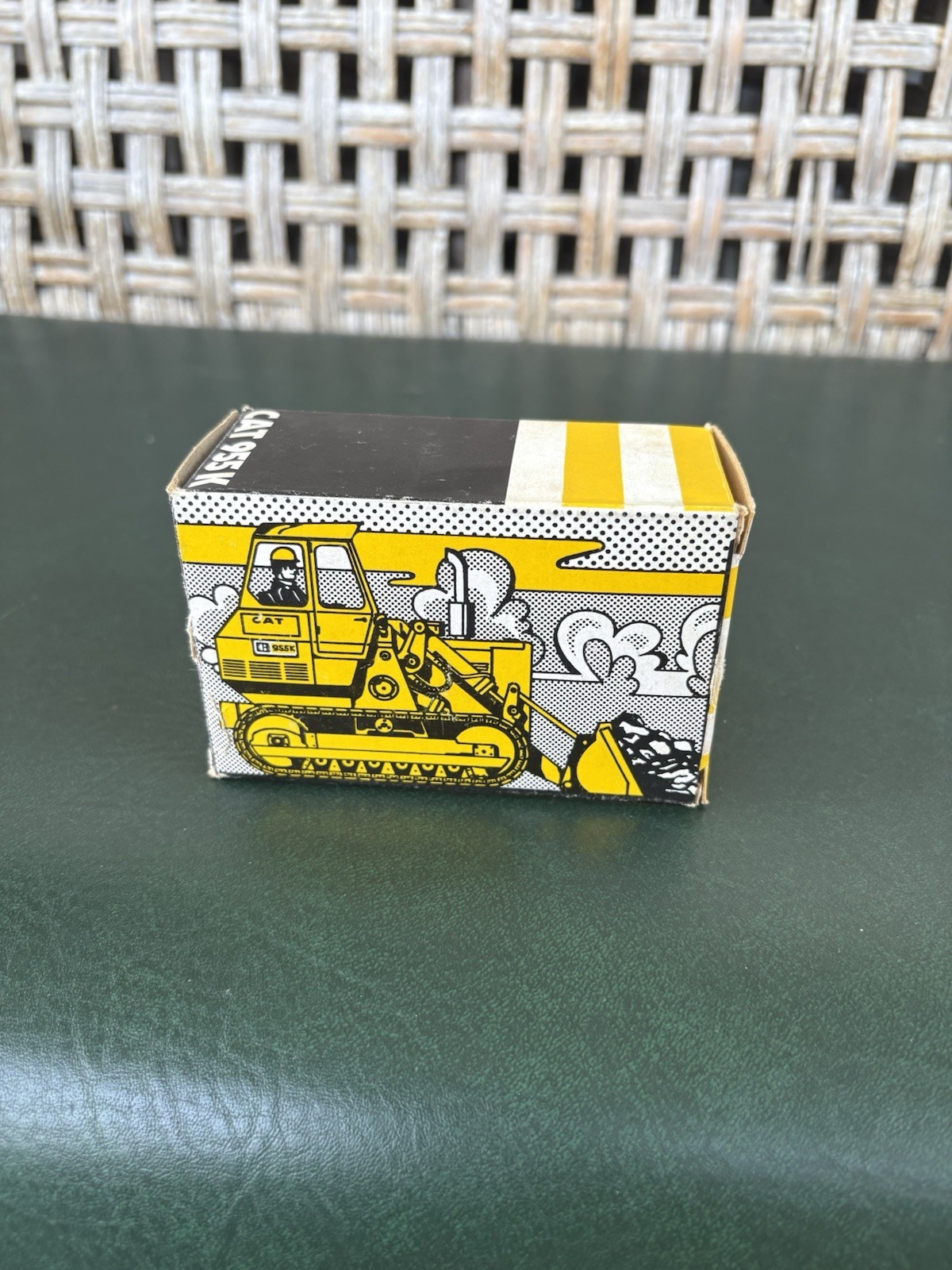 VINTAGE NZG CATERPILLAR 955K TRACK LOADER 1:50 No. 116 Boxed with Shovel