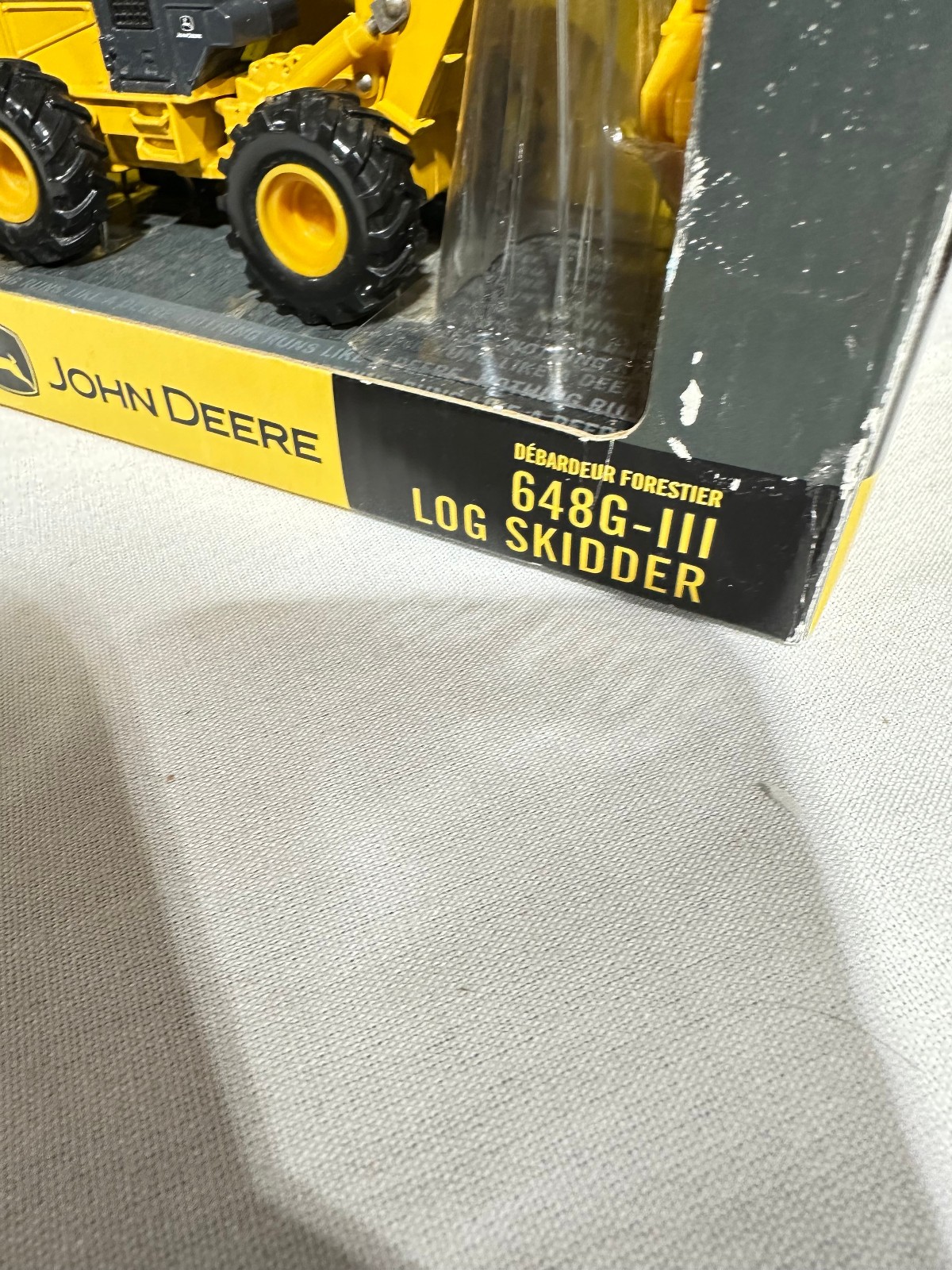 John Deere 648G-III Log Skidder Yellow Version By Ertl 1/50th Scale