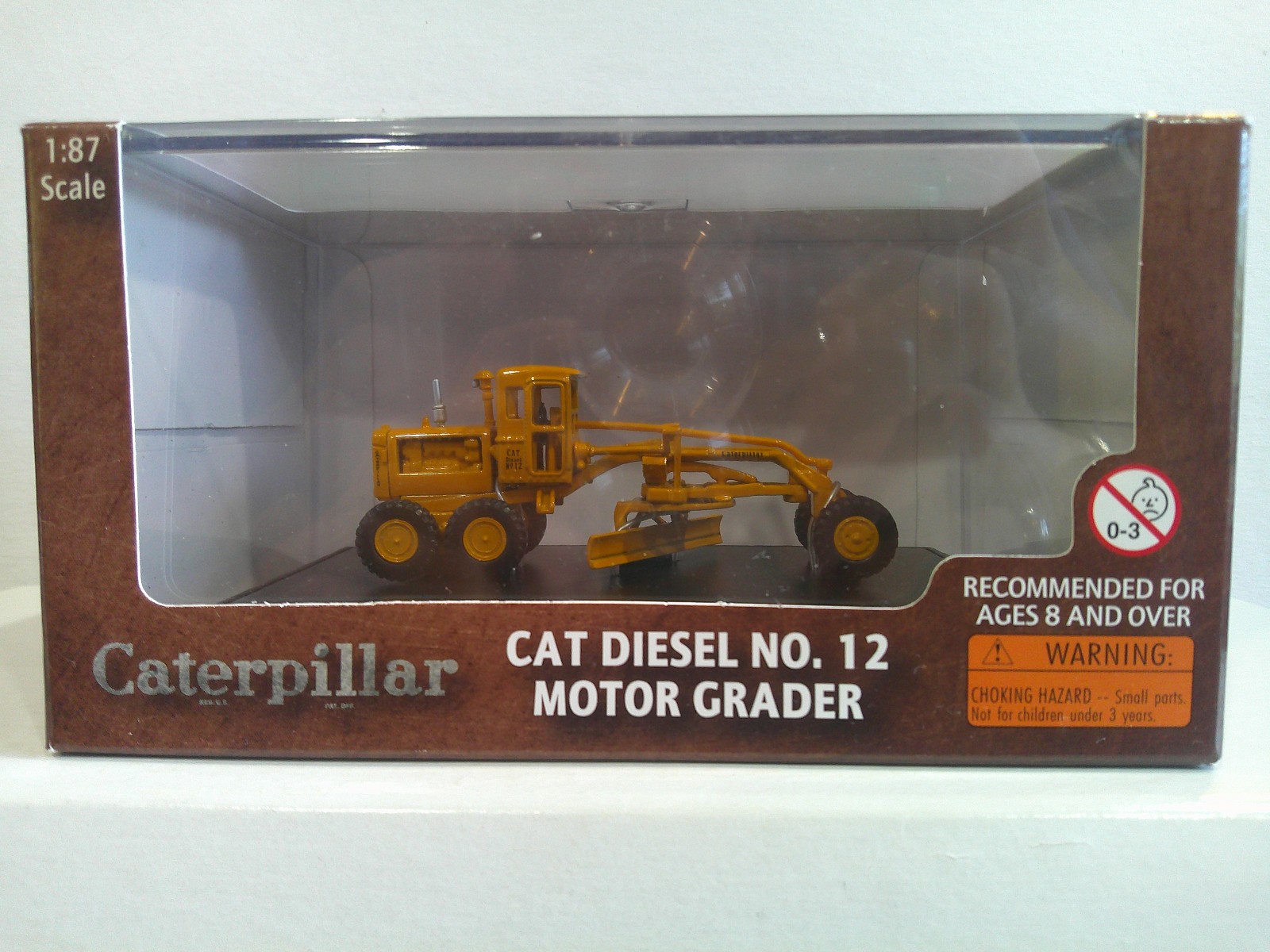 Norscot CAT Diesal No. 12 Motor Grader #55173 1/87 Scale Very Good Sealed Box