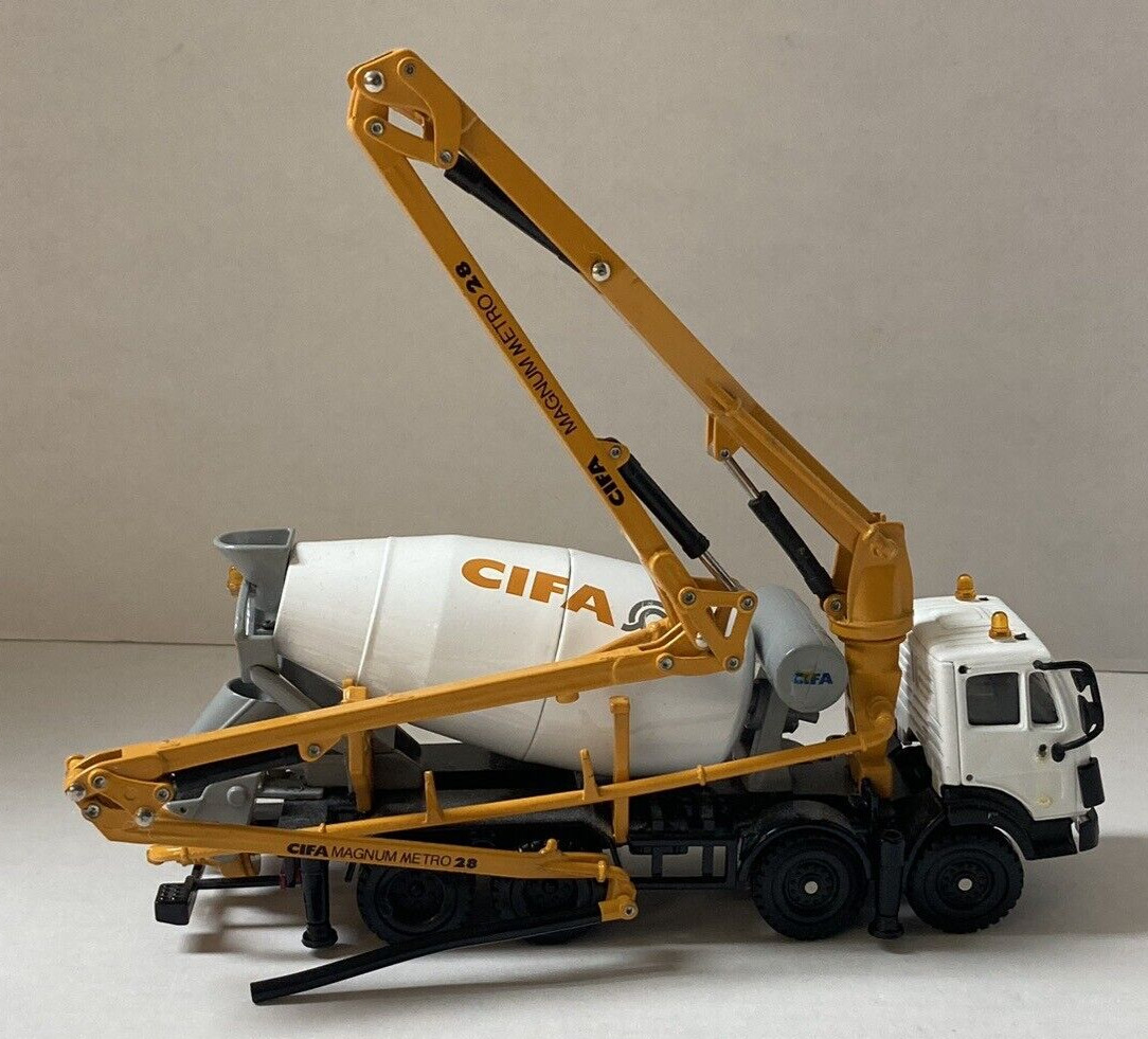 Concrete Mixer & Pumper CIFA Magnum Metro 28 Cement Mixer Diecast 1:47 ?Norscot