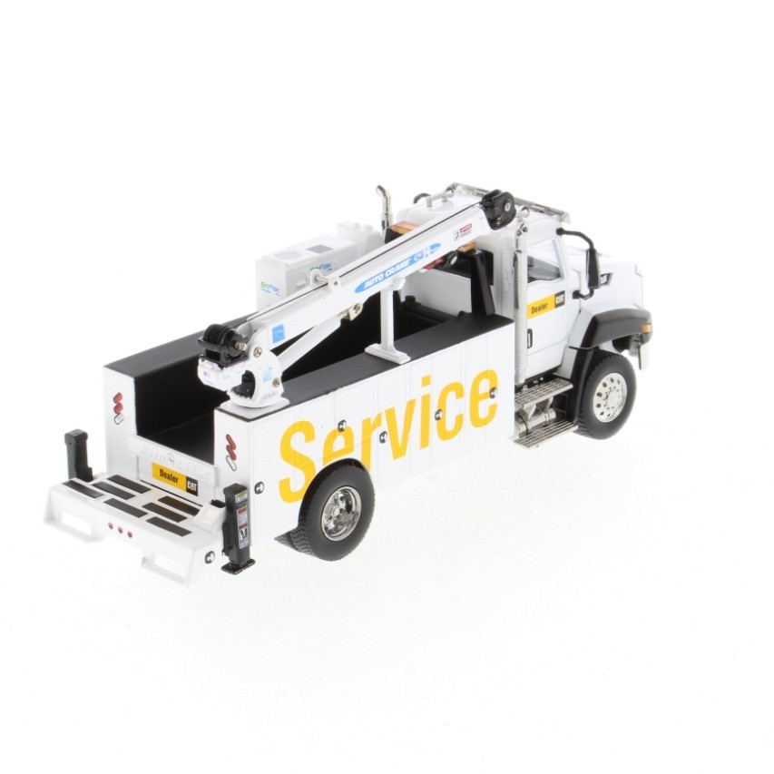 DM 1:50 CAT Kenworth T380 Auto Crane Construction Vehicle Model 85786