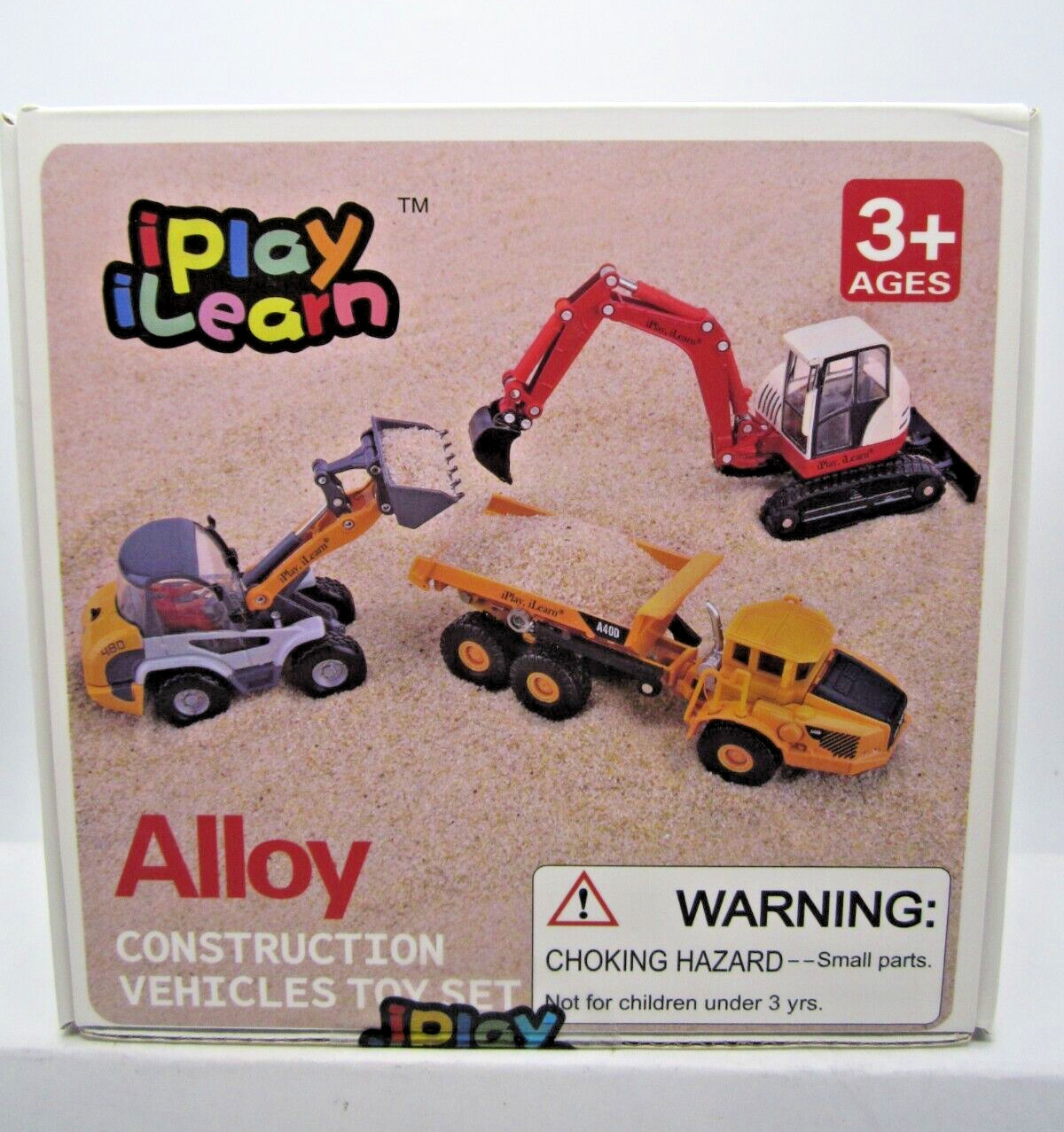 IPlay ILearn Alloy Construction Set NIB Sealed