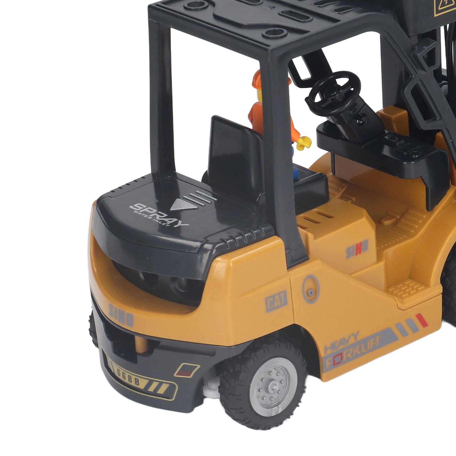 1:24 Remote Control Forklift Full Functional Sound And Light Alloy Forklift