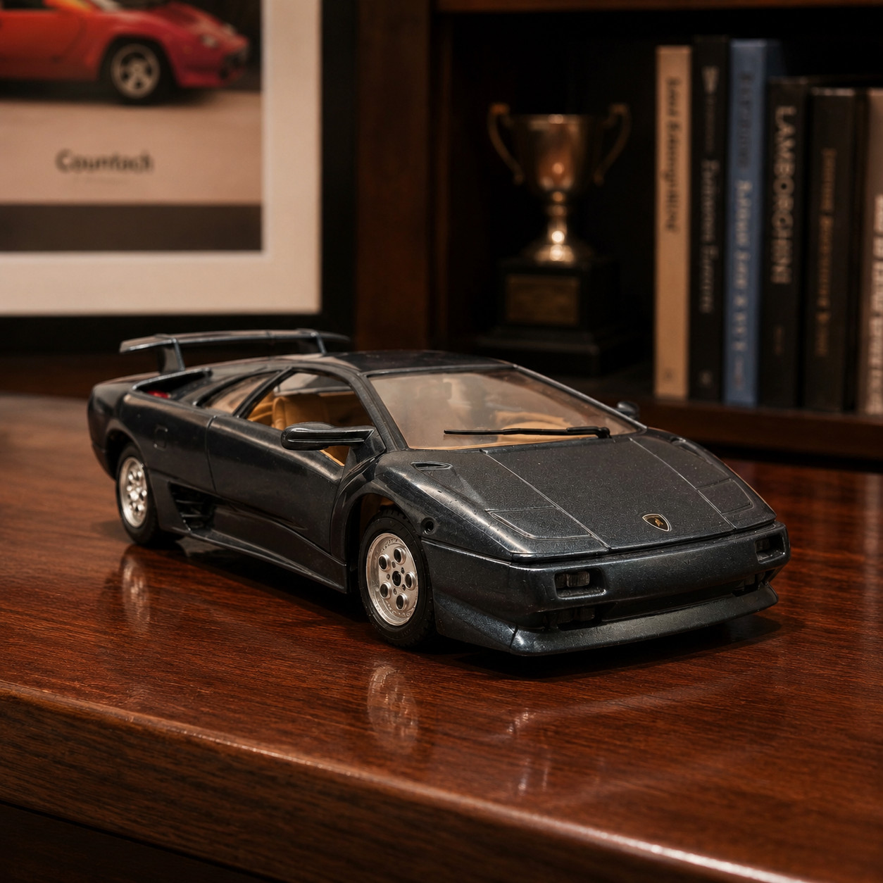Bburago Lamborghini Diablo 1990 1:24 Diecast Model Car Made in Italy