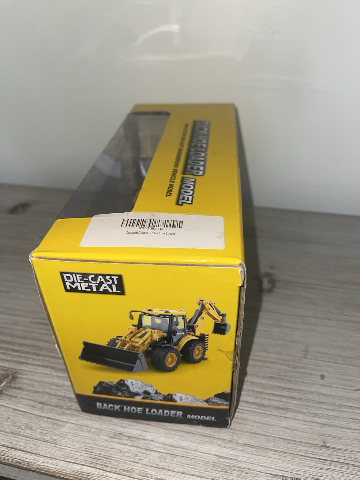 HUINA 1704 Professional Back Hoe Loader Diecast Scale 1:50