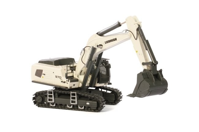 Liebherr R970 EMS White 1/50 WSI NEW