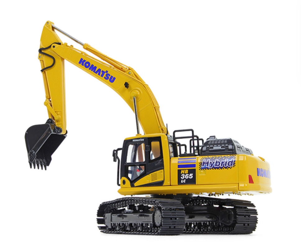 1:50 First Gear KOMATSU HB365LC-3 Hybrid Excavator Machine Diecast Model