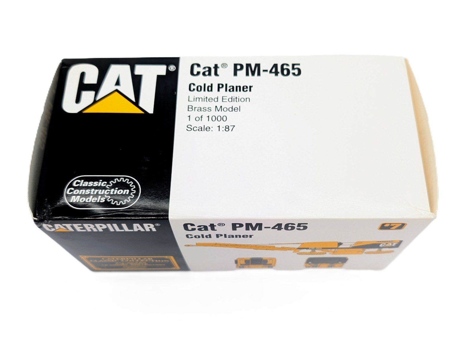 1/87 Caterpillar PM-465 Cold Planer Classic Construction Models Brass #7