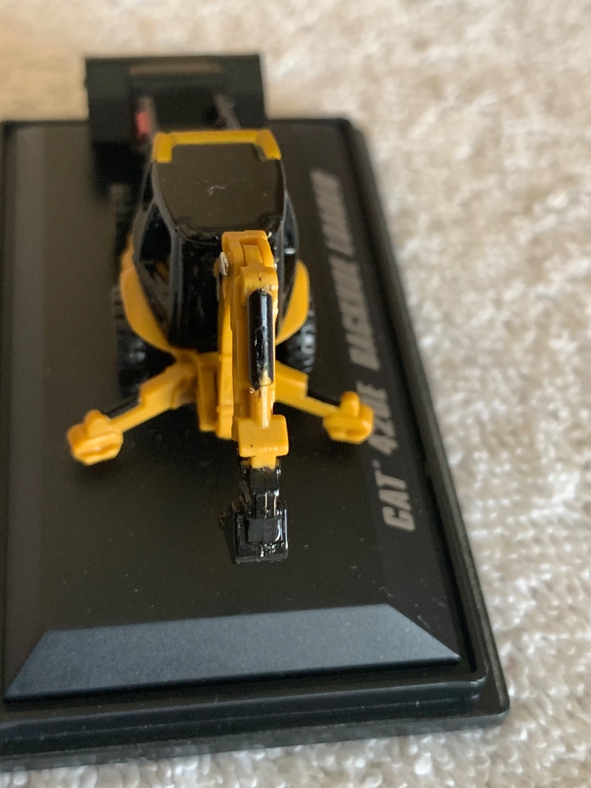 Diecast Backhoe Loader Model – Miniature