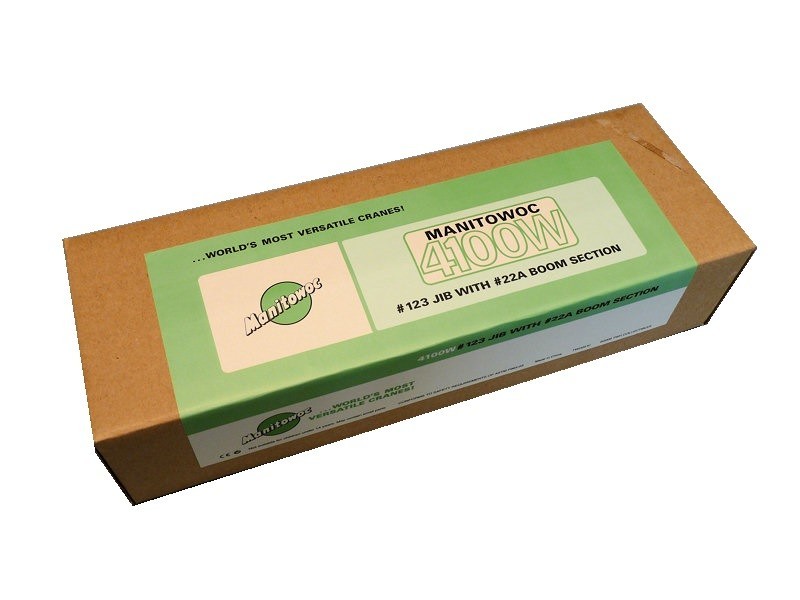 Manitowoc 4100W Boom Extension Kit #22 & #123 Jib – Red TWH 1:50 Scale #051C New