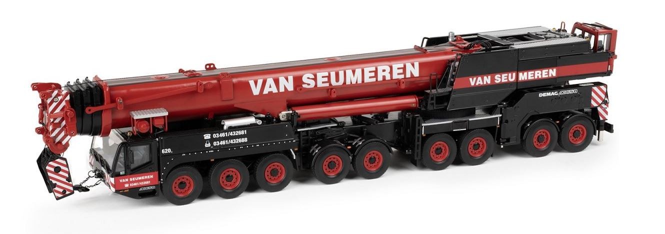 IMC MODELS – VAN SEUMEREN Color Crane – Demag Ac650 – 1/50 – IMC410290