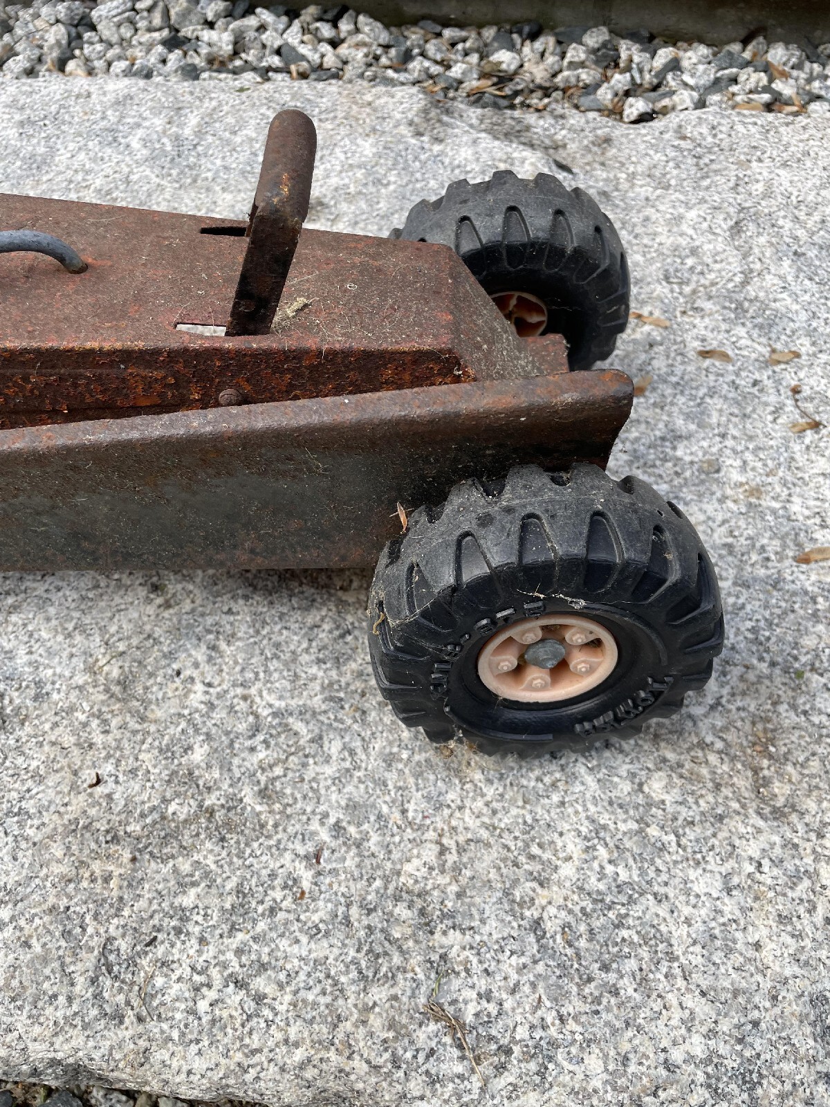 VINTAGE 1970S XMB-975 TONKA MIGHTY ROAD GRADER TOY