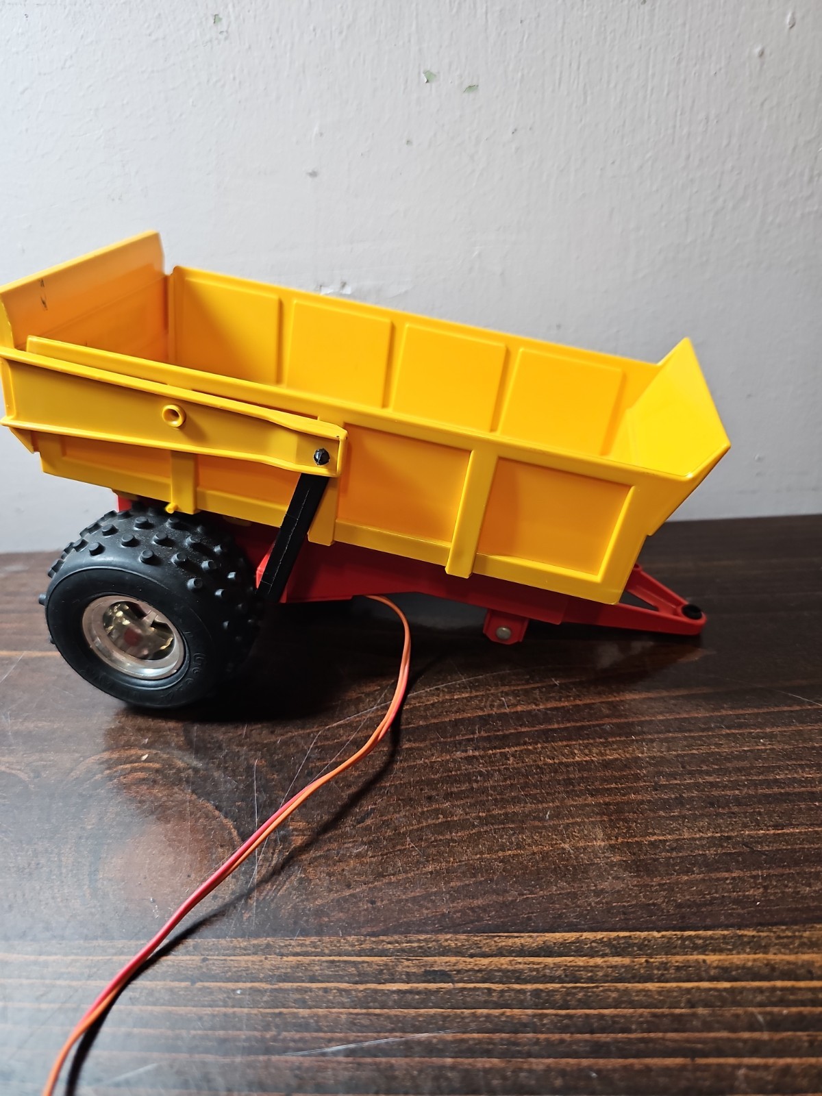 3 pcs Joustra Digger Dan’s Construction Dump Truck Tractor Trailer Battery Vtg