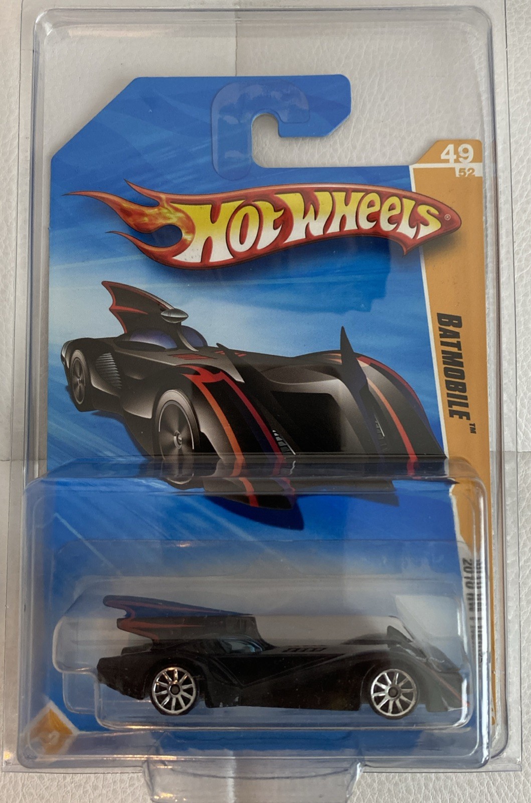 2010 Hot Wheels HW PREMIERE 49/214 BATMOBILE 49/52 1st Casting Crisp In Protecto