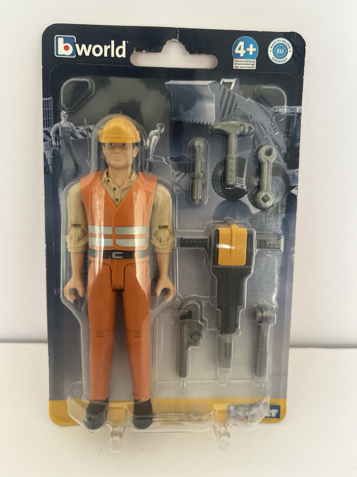 Bruder Construction Worker with Accessories
