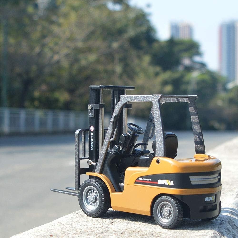 Forklift Trucks Toy Alloy Fork Truck Models Warehouse Construction Truck Vehi…