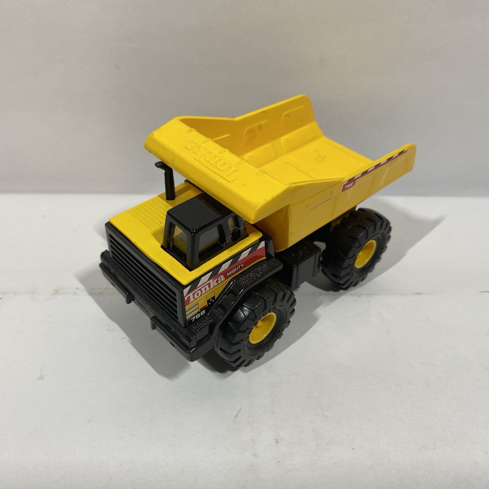 Vintage 1998 Hasbro Maisto Tonka Mini Mighty Dump Truck 768 As Is