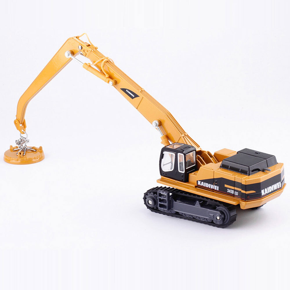 1:87 Material Handler Crane Truck Toy Construction Equipment Diecast Toy Vehicle