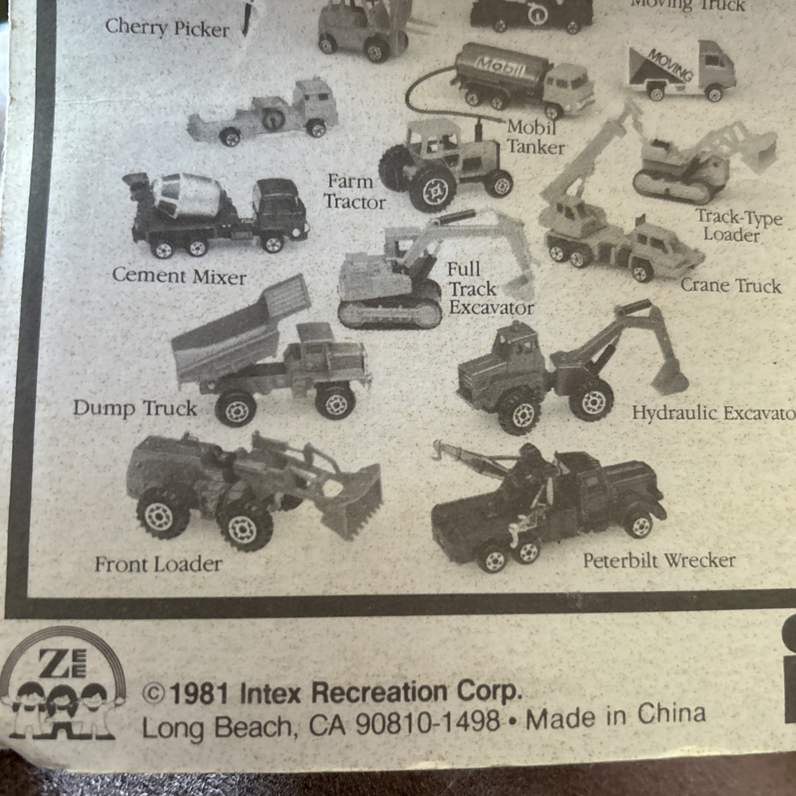 1981 Mini Mack’s Diecast Track Type Loader