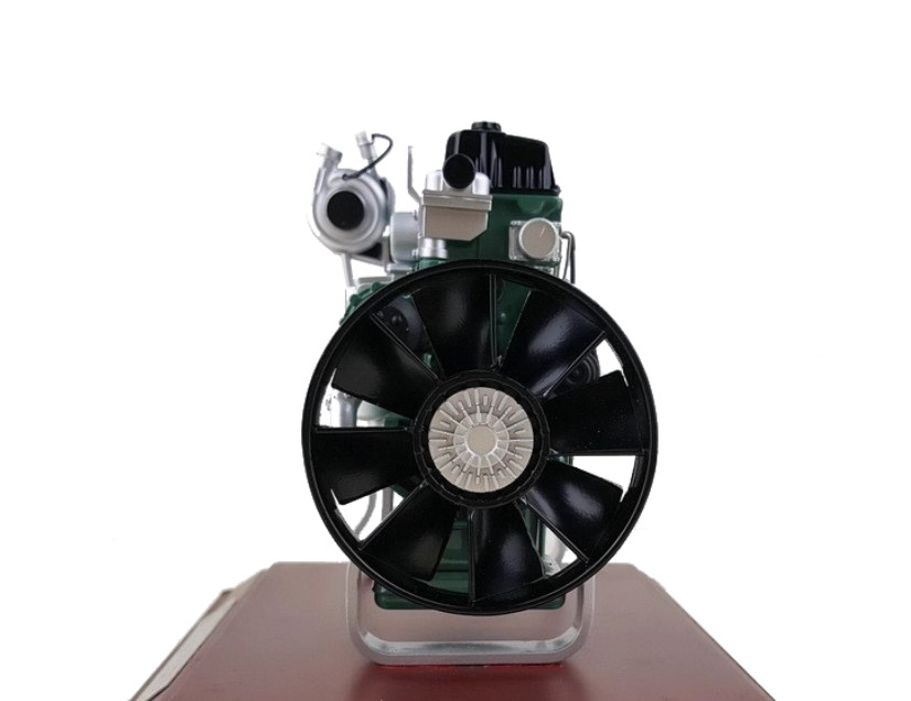 1:12 FAW Jiefang Xichai CA6DM Engine, Aowei 11L Machine Equipment Diecast Model