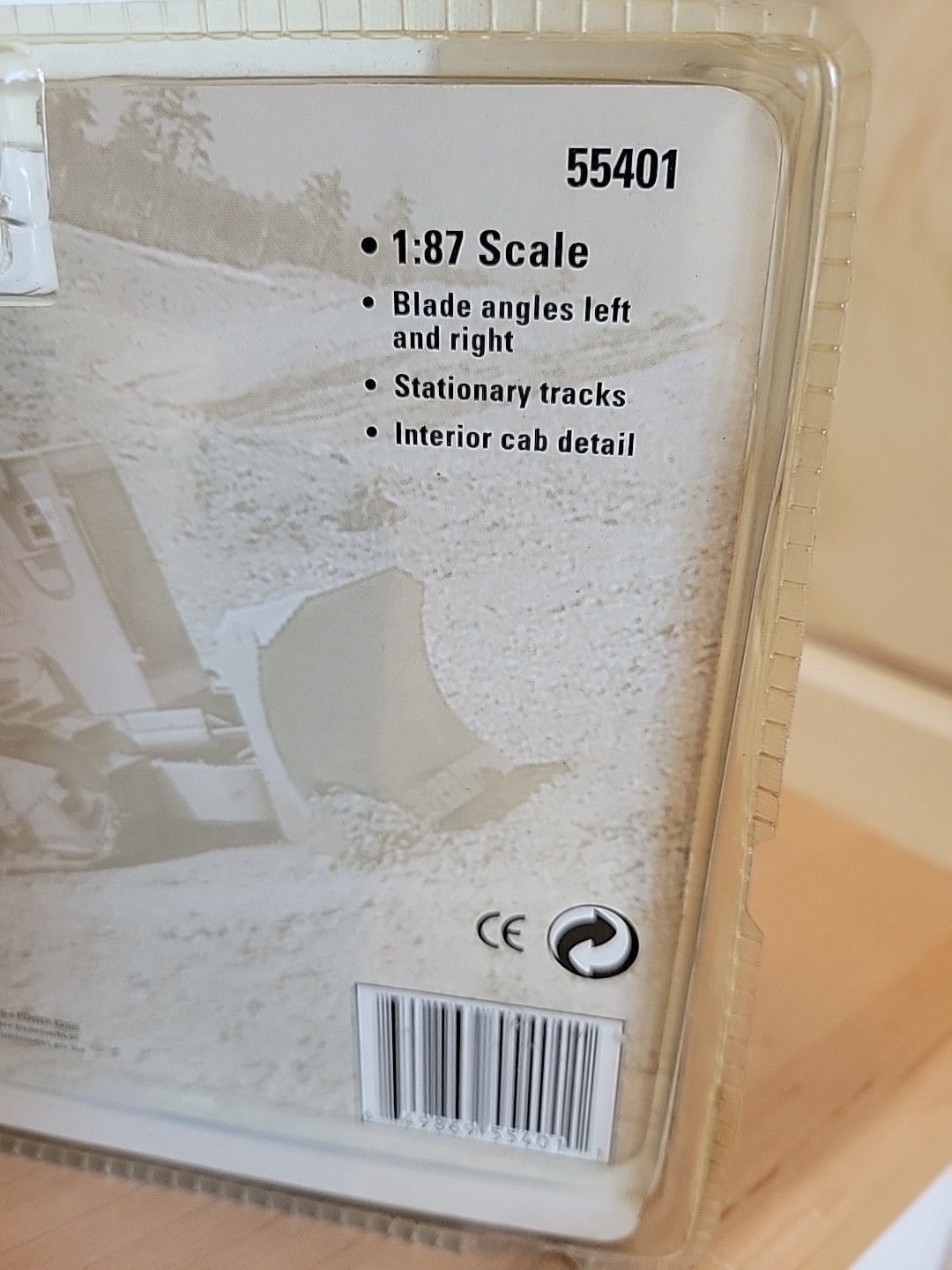 Norscot CAT D5M Track-Type Tractor HO Scale 1:87 Die-Cast Model 55401 New In Pac