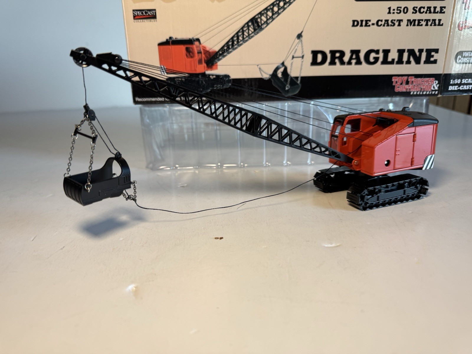 SpecCast 1:50 scale North West 25-D Crawler Dragline w/Box