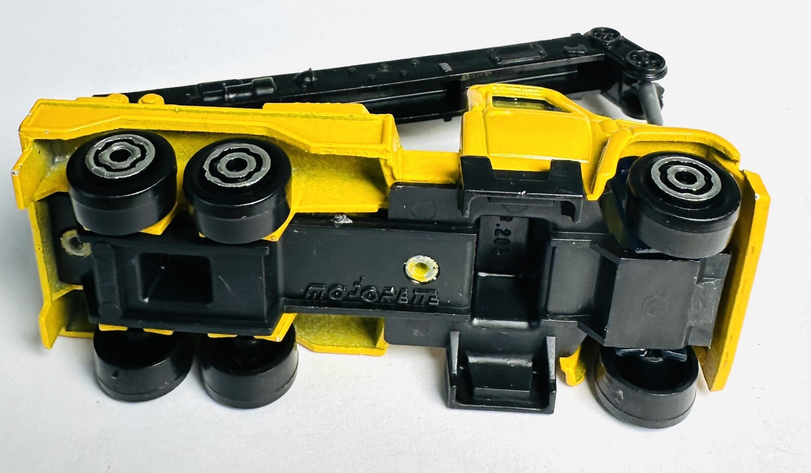 1980s MAJORETTE CONSTRUCTION TRUCK CRANE BOOM 1:100 283 251 DIE CAST SERIES 200