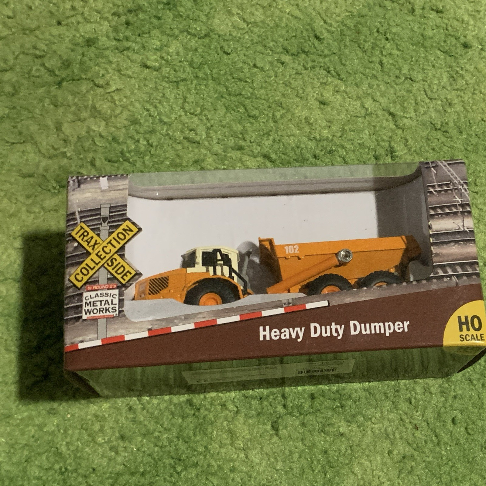 Classic Metal Works HO Trackside Heavy Duty Dumper TL012 Orange/Black