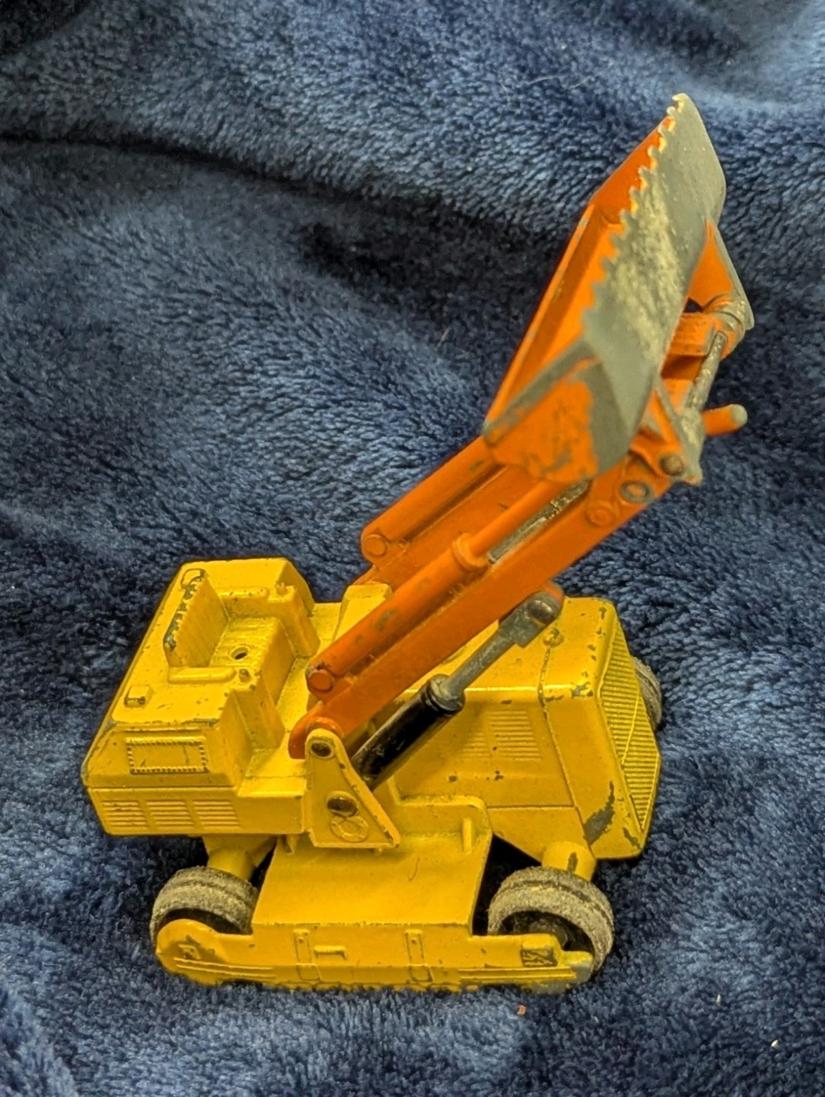 Vintage King Size K-9 Caterpillar Excavator, 1970, Play Worn