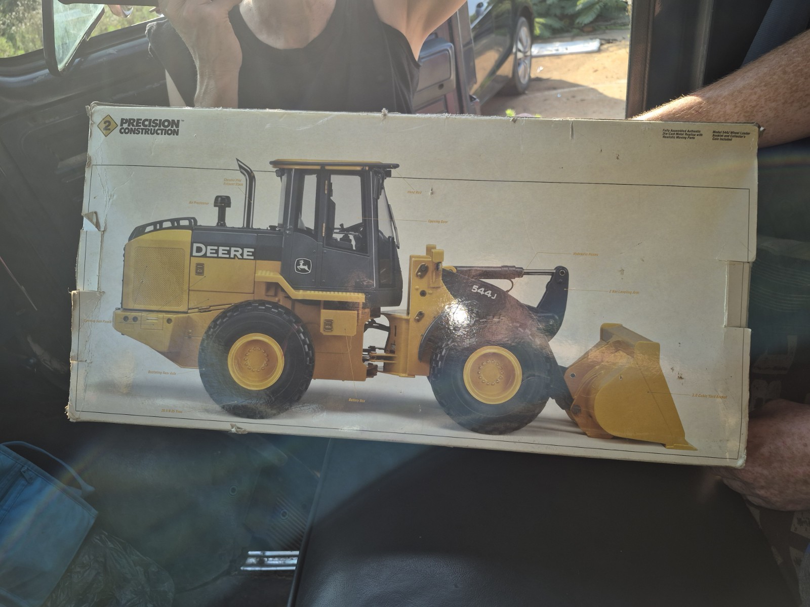Precision Construction John Deere 544J Wheel Loader 1:16 Diecast Moving Parts