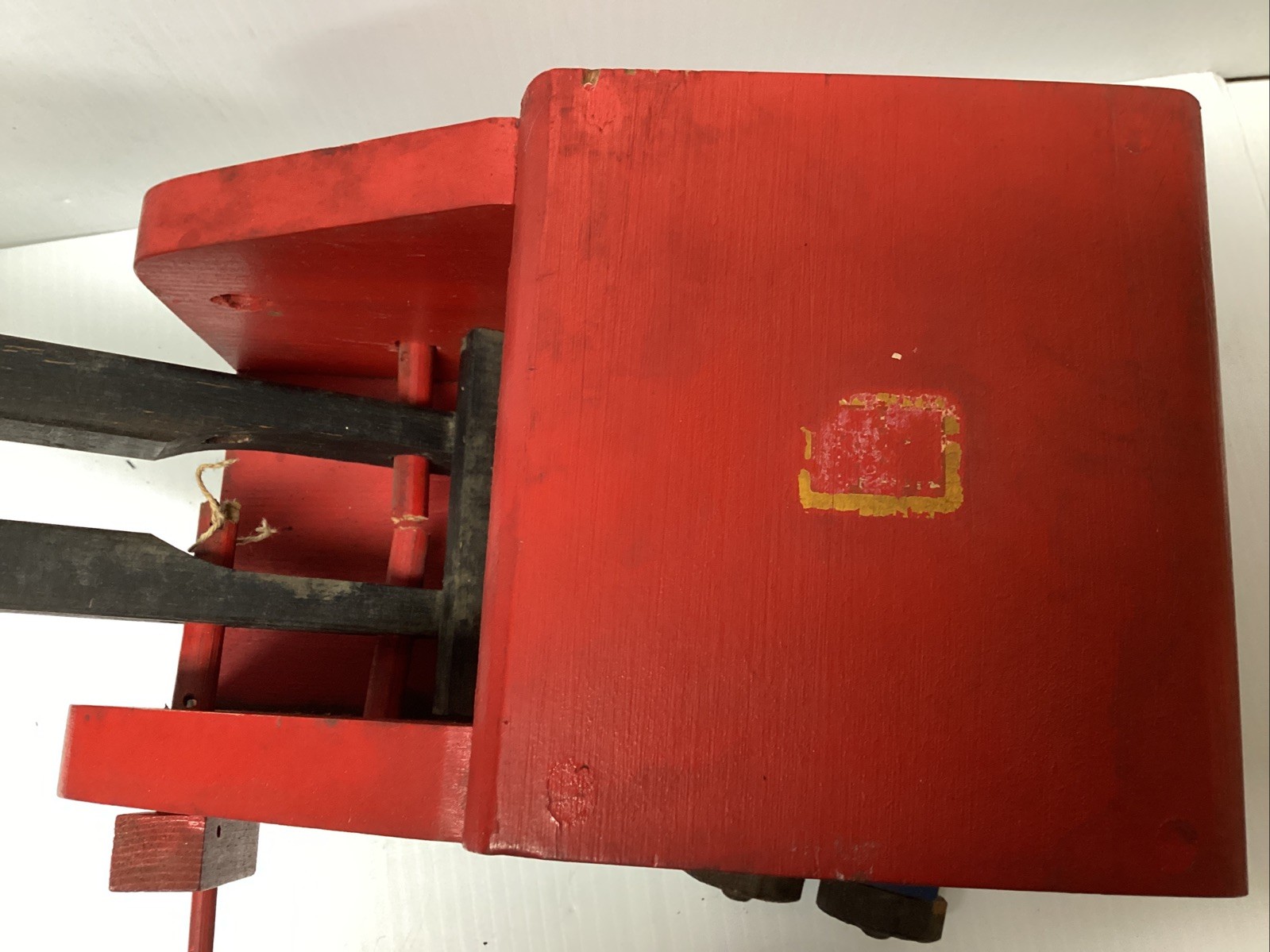 Antique 1940s Tick Tock Toys Wood & Metal Fairlawn Excavating Co. Steam Shovel