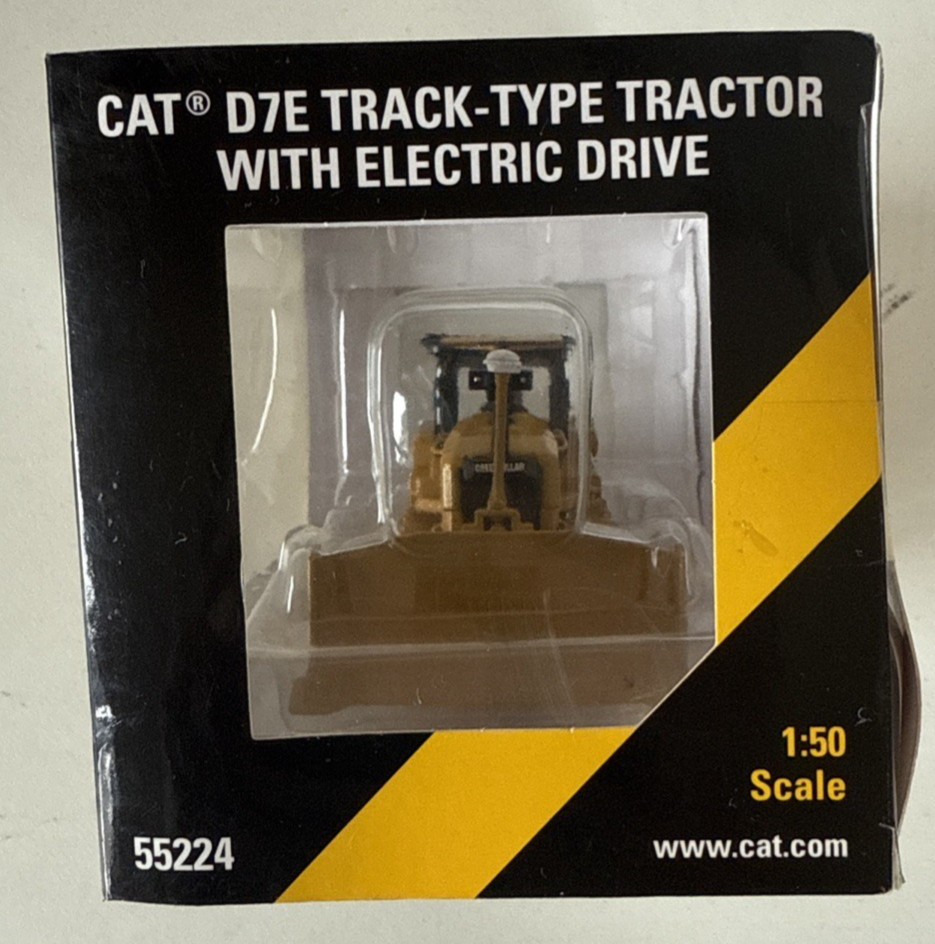 Norscot 55224 CAT D7E Track Type Tractor Electric Drive 1:50 Scale Die Cast